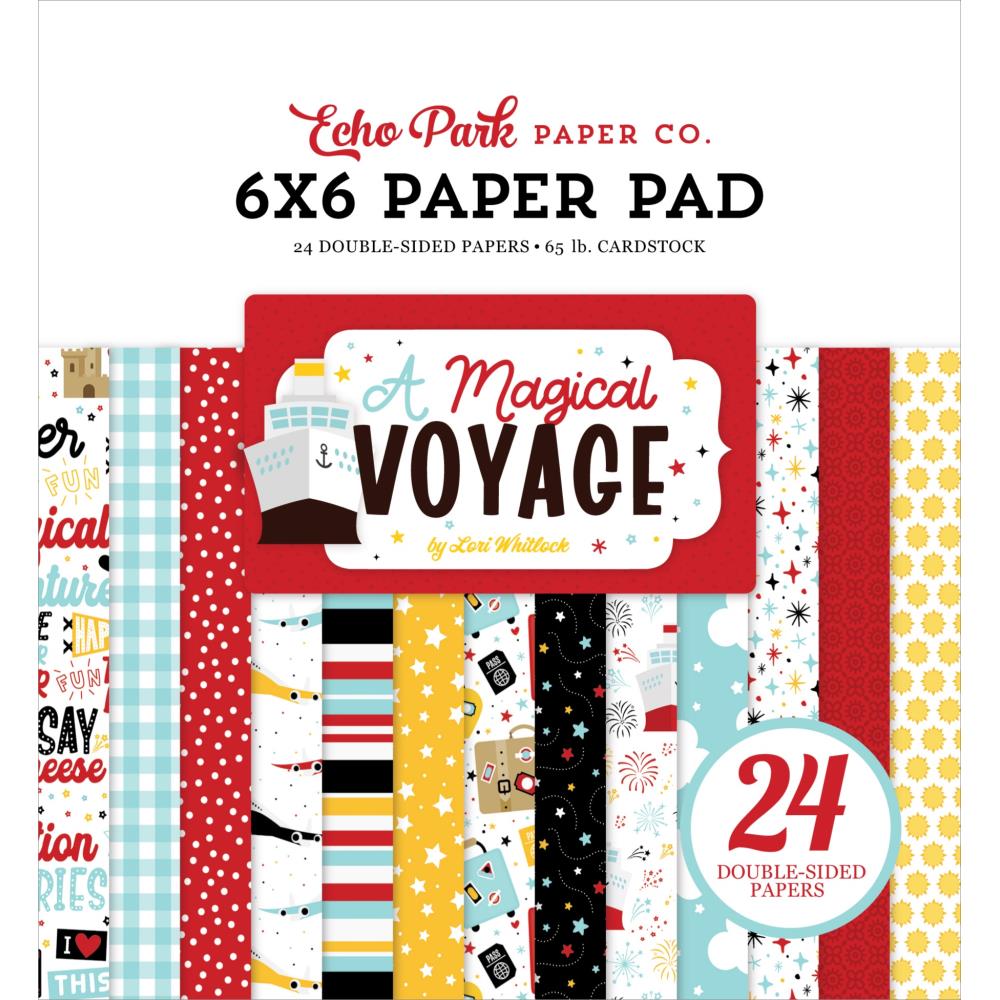 Echo Park A Magical Voyage 6 x 6 Paper Pad amv359023