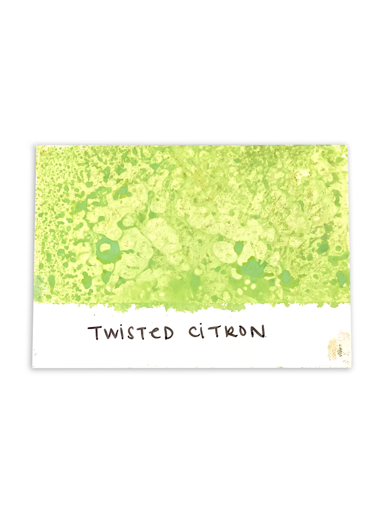 Tim Holtz Distress Spray Stain Twisted Citron Ranger TSS44185 Color Swatch