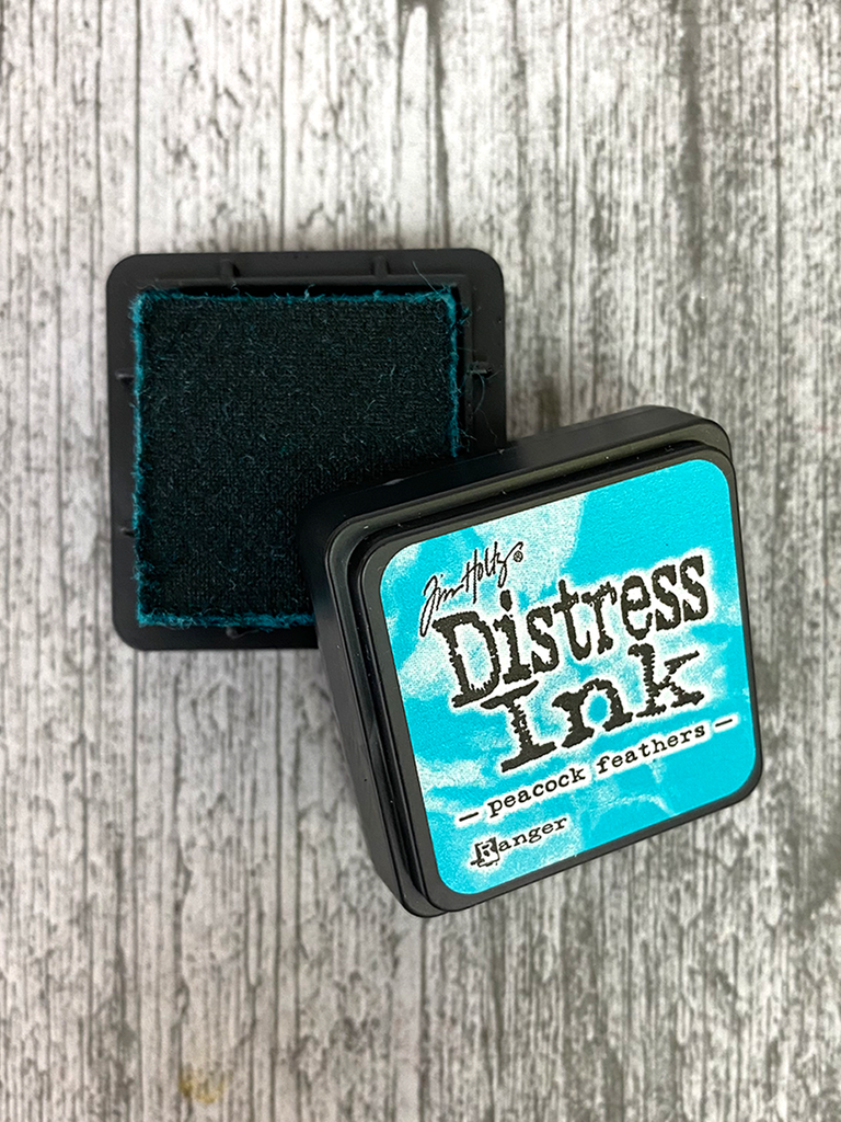 Tim Holtz Distress Mini Ink Pad Peacock Feathers Ranger TDP40064 Secondary Image