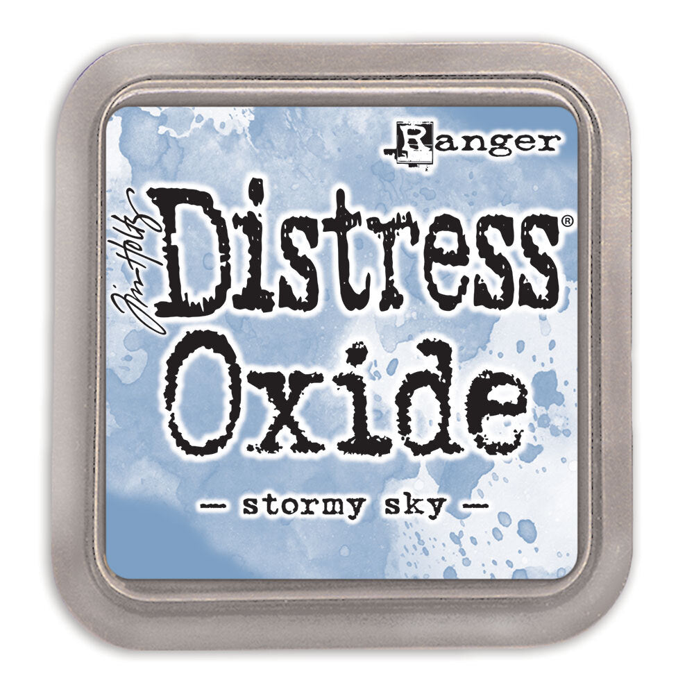 Tim Holtz Distress Oxide Ink Pad Stormy Sky Ranger tdo56256