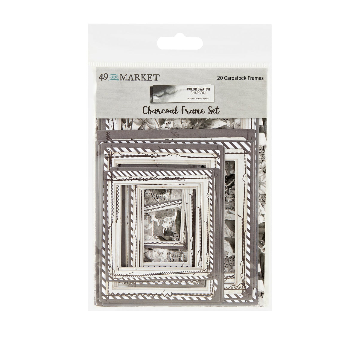 49 and Market Color Swatch Charcoal Frame Set ccs27501 Simon Says Stamp