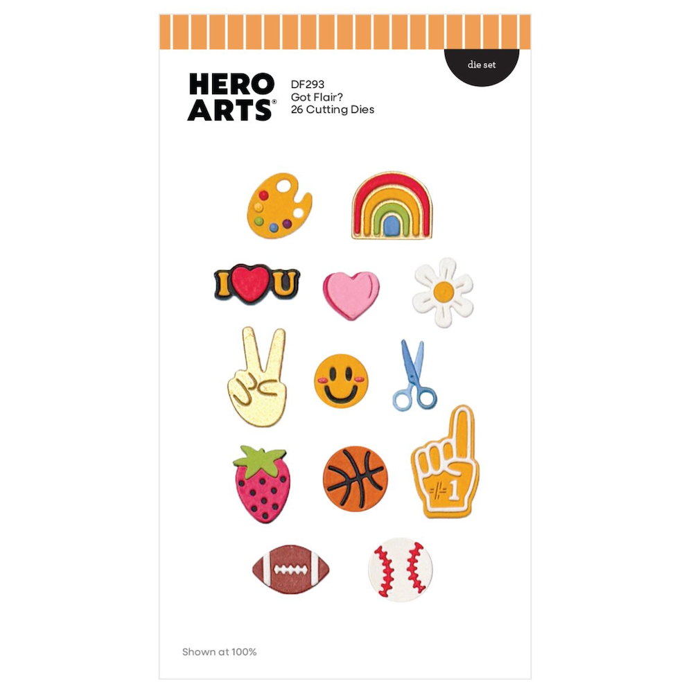 Hero Arts Got Flair? Die Set