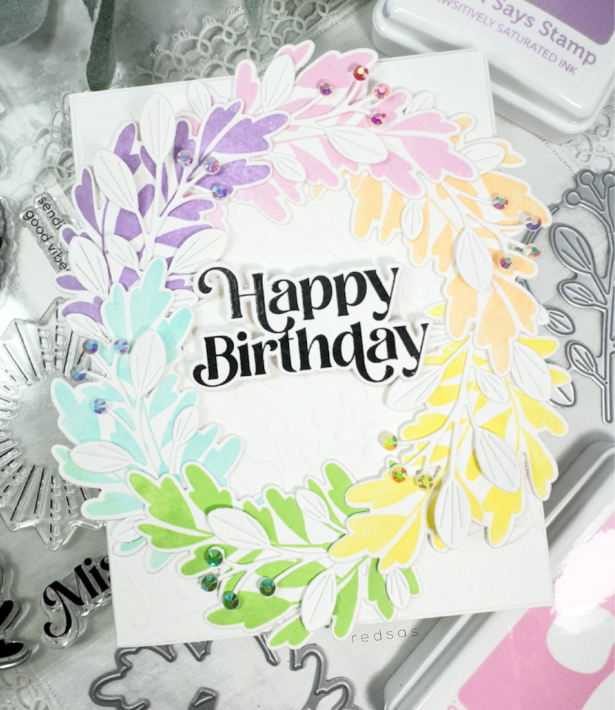 Simon Says Stamp Card Kit of the Month May 2024 Celestial Wishes ck0524 Birthday Card | color-code:ALT16