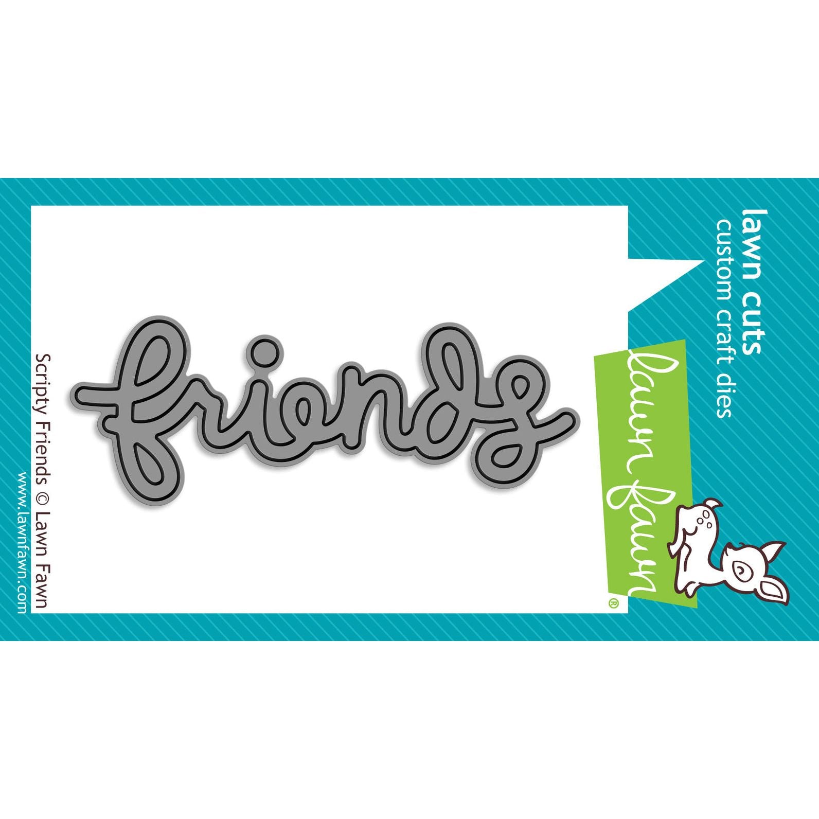 Lawn Fawn Scripty Friends Die lf1146 – Simon Says Stamp