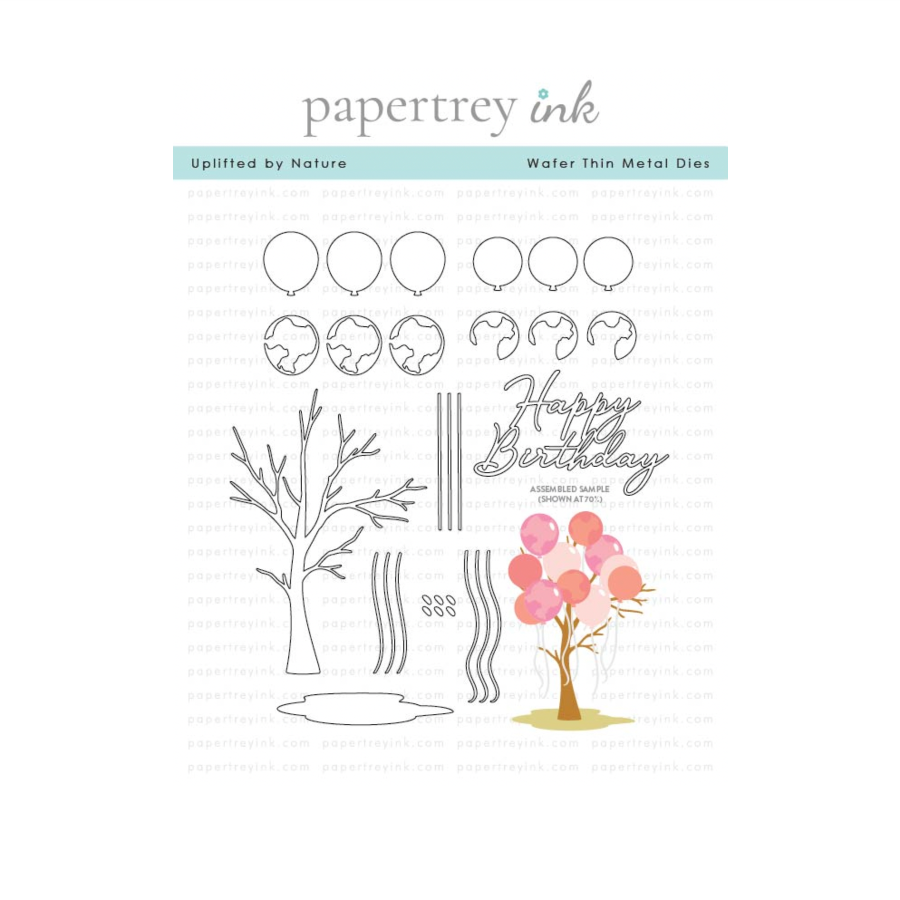 Papertrey Ink Uplifted by Nature Dies pti-1062 – Simon Says Stamp