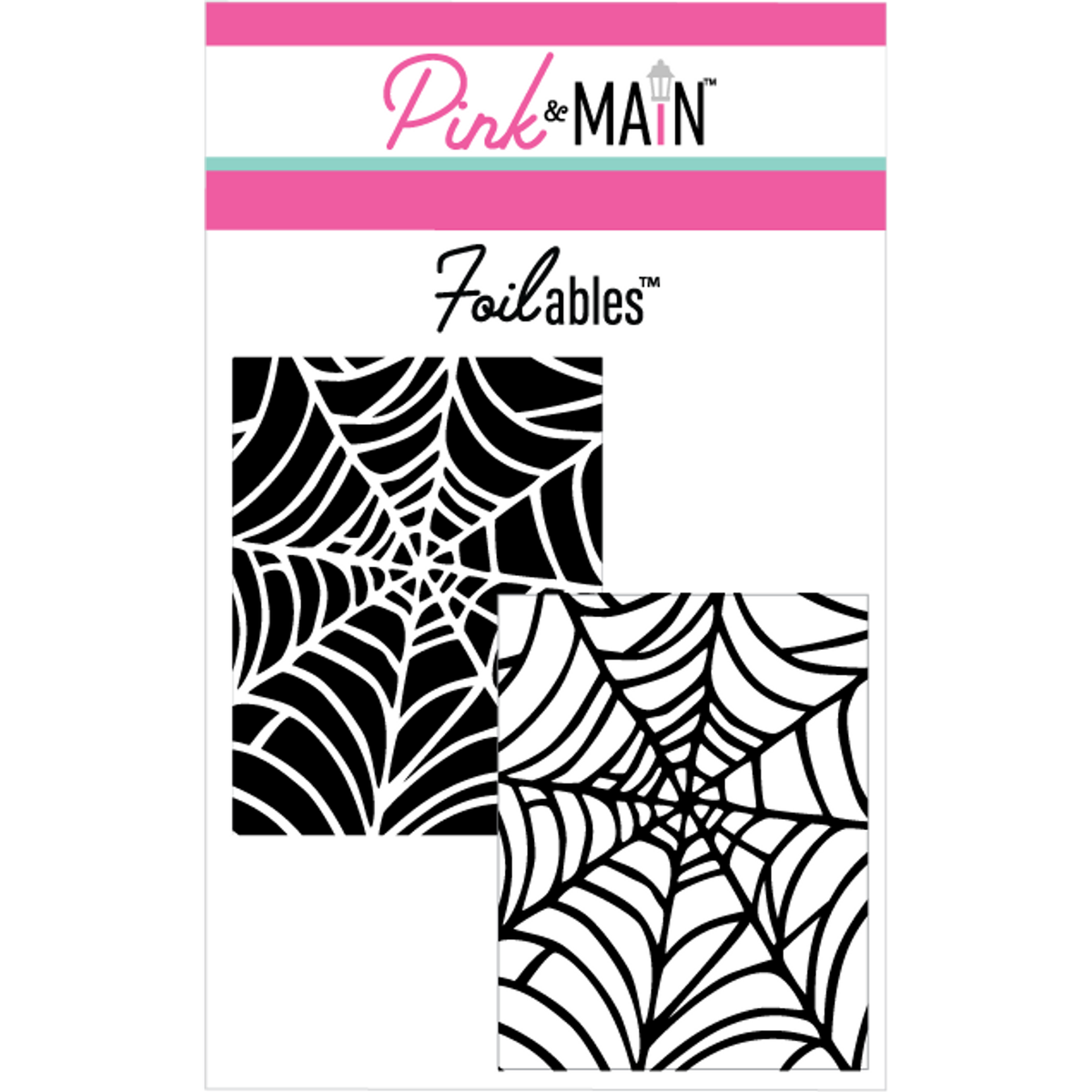 Pink and Main Spider Web Foilables Panels pmf249 – Simon Says Stamp