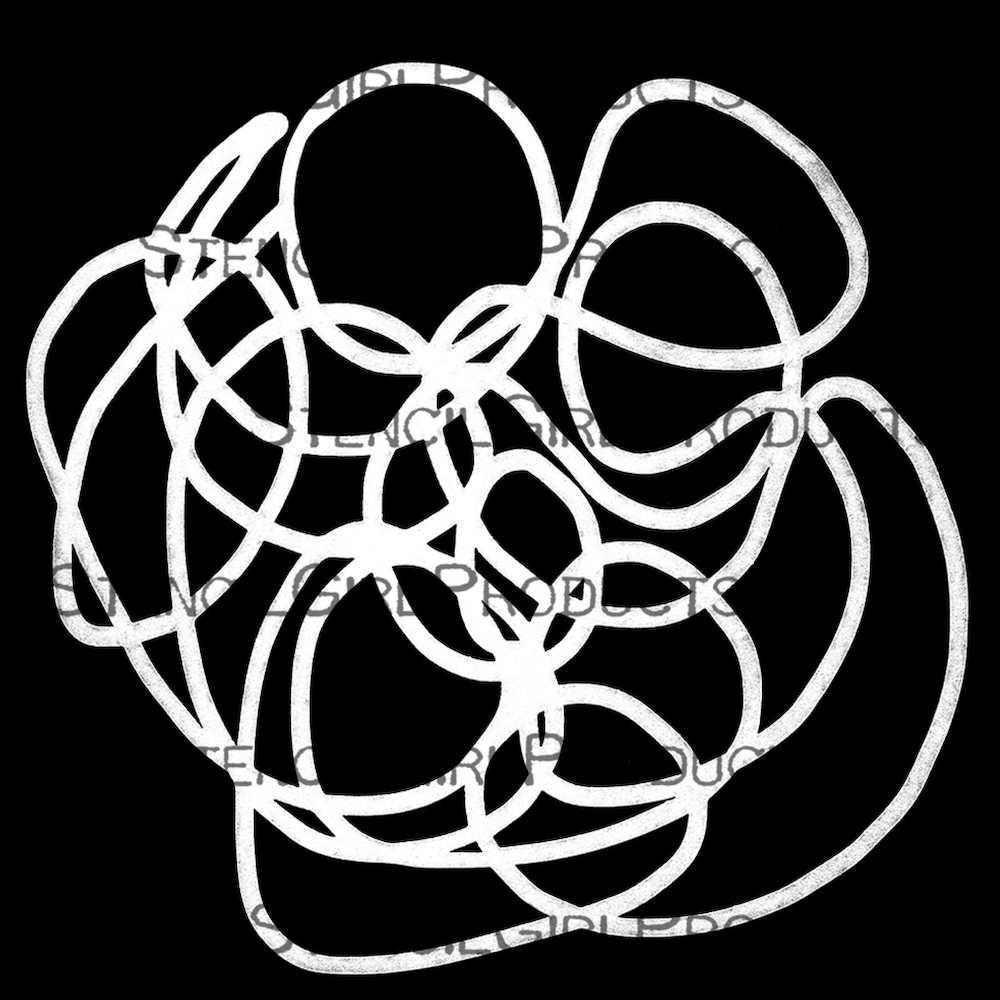 StencilGirl Entangled Gordian Knot Stencil s956 Simon Says Stamp