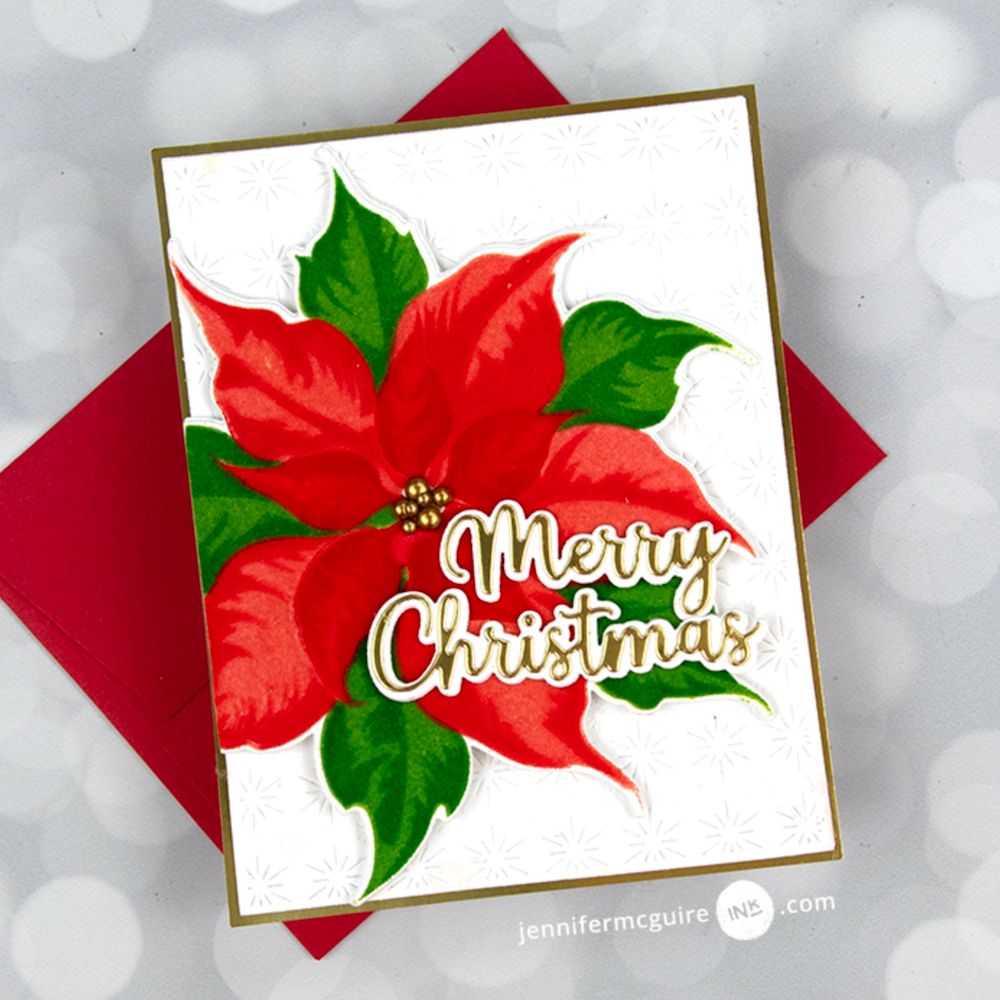 Alex Syberia Designs Festive Poinsettia Clear Stamp Set asdsta73 Christmas | color-code:ALT02