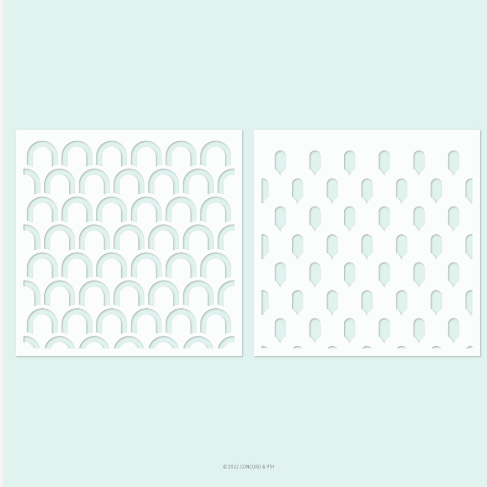 Concord & 9th Deco Stencil Set 11948* – Simon Says Stamp