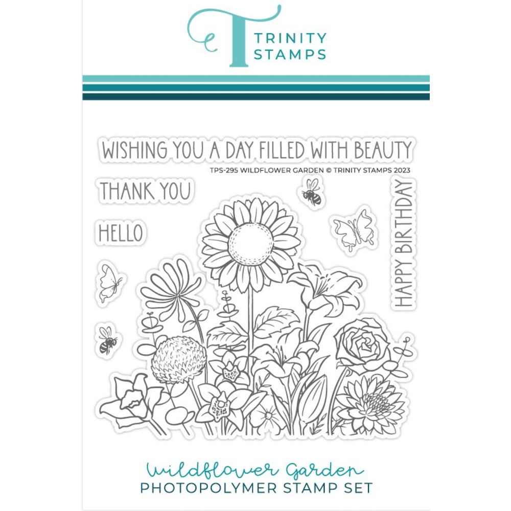 Trinity Stamps Wildflower Garden Clear Stamp Set tps-295* – Simon Says ...