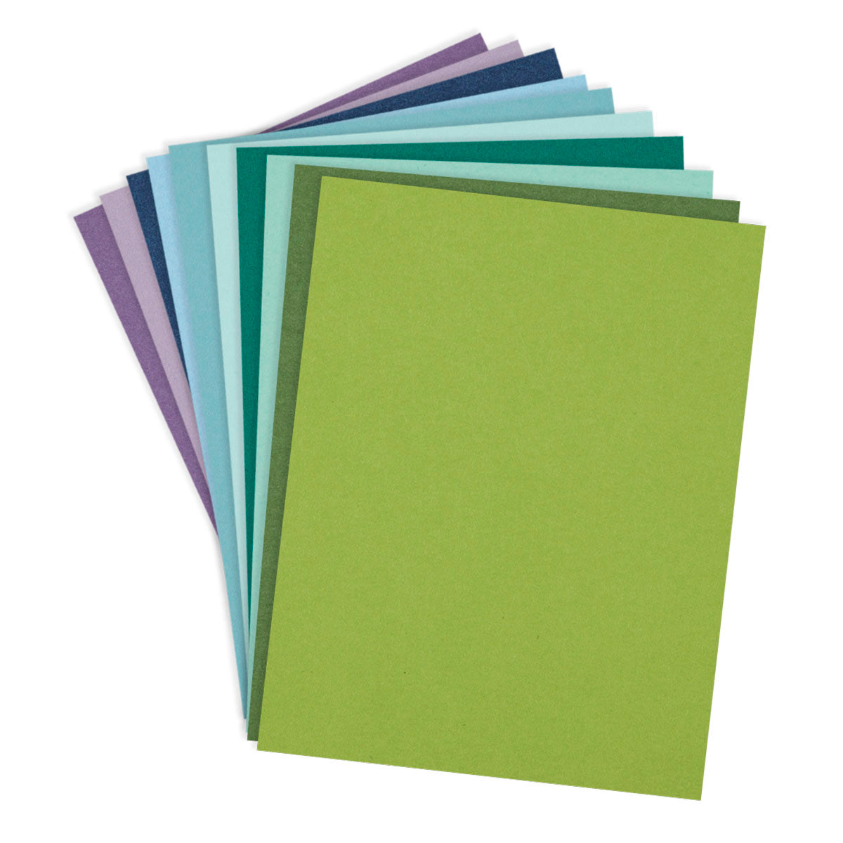 Spellbinders Cool Assortment ColorWheel 8.5x11 Cardstock csa-007