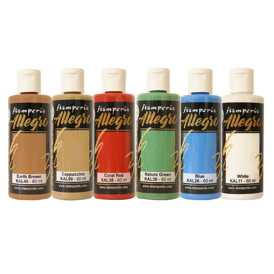 Stamperia Silent Night Allegro Acrylic Paint kalkit75 – Simon Says