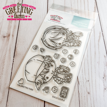 The Greeting Farm Emoji Couple Stamps – Simon Says Stamp