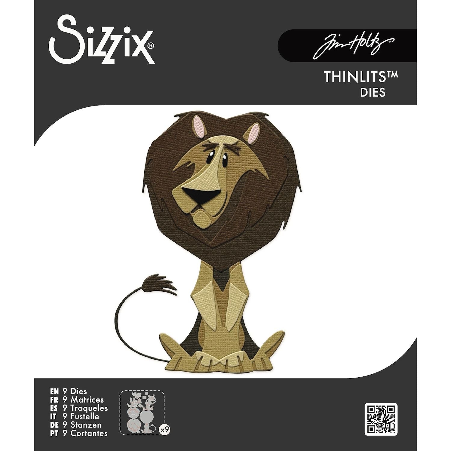 Tim Holtz Sizzix Harrison Colorize Thinlits Dies 665218 – Simon