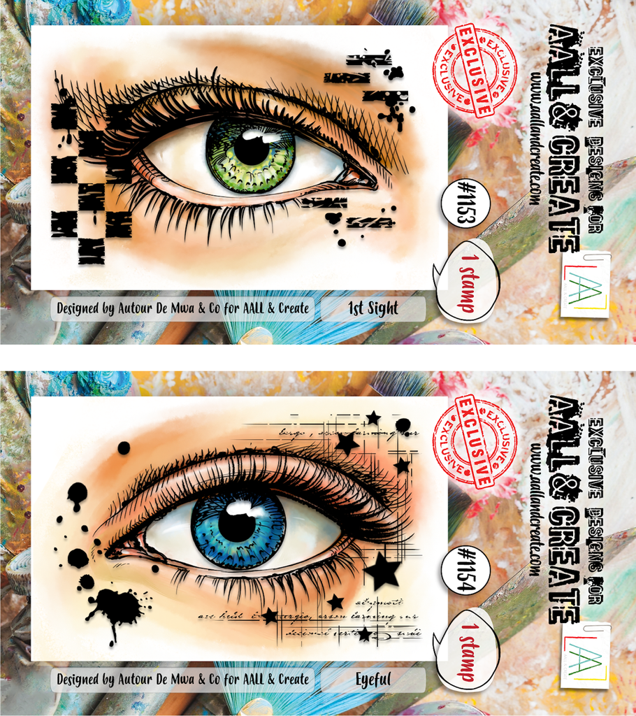 AALL & Create 1st Sight and Eyeful Clear Stamp Bundle