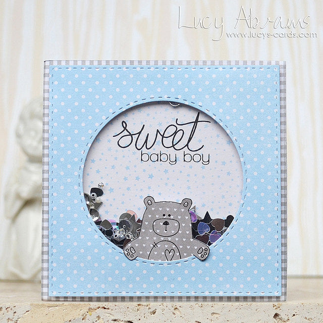 Simon Says Stamp! Simon Says Stamp STITCHED SQUARES Wafer Dies SSSD111454