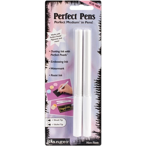 Simon Says Stamp! Ranger PERFECT PENS SET Pearls Clear Ink Medium PPP18308
