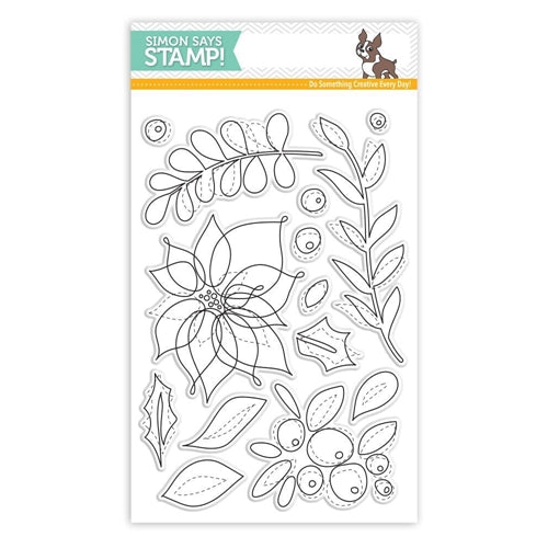 Simon Says Stamp! Simon Says Clear Stamps WINTER FLOWERS SSS101660