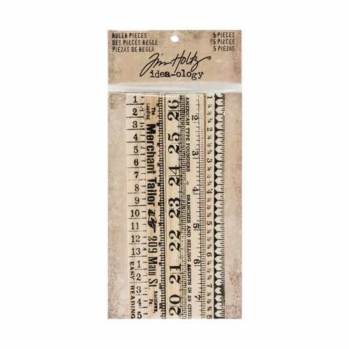 Simon Says Stamp! Tim Holtz Idea-ology RULER PIECES Findings TH93565