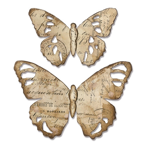 Simon Says Stamp! Tim Holtz Sizzix TATTERED BUTTERFLY Bigz Die 664166