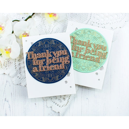 Simon Says Stamp! Simon Says Stamp THANK YOU FOR BEING A FRIEND Wafer Die sssd112300