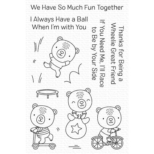 My Favorite Things PLAYTIME PALS Clear Stamps cs647* – Simon Says Stamp