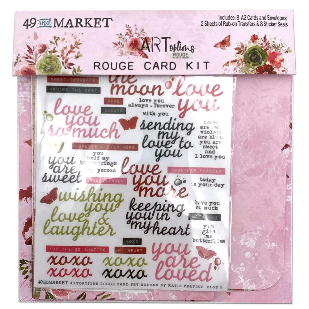 49 and Market ARTOPTIONS ROUGE Card Kit AOR-39371