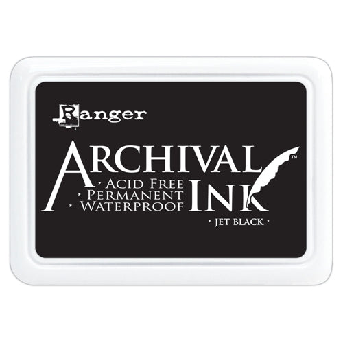 Simon Says Stamp! Ranger Archival Ink Pad JET BLACK AIP31468