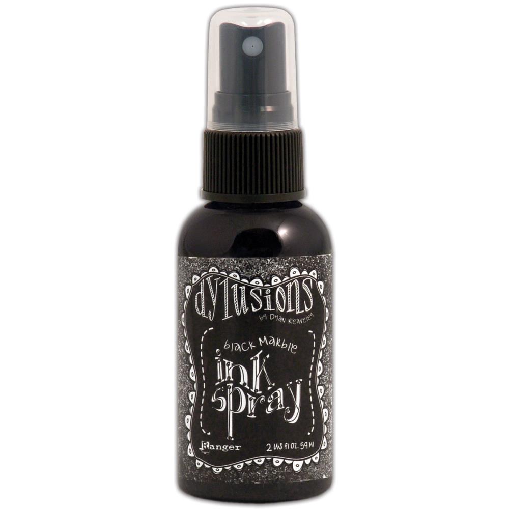 Dylsuions Back Marble Ink Spray