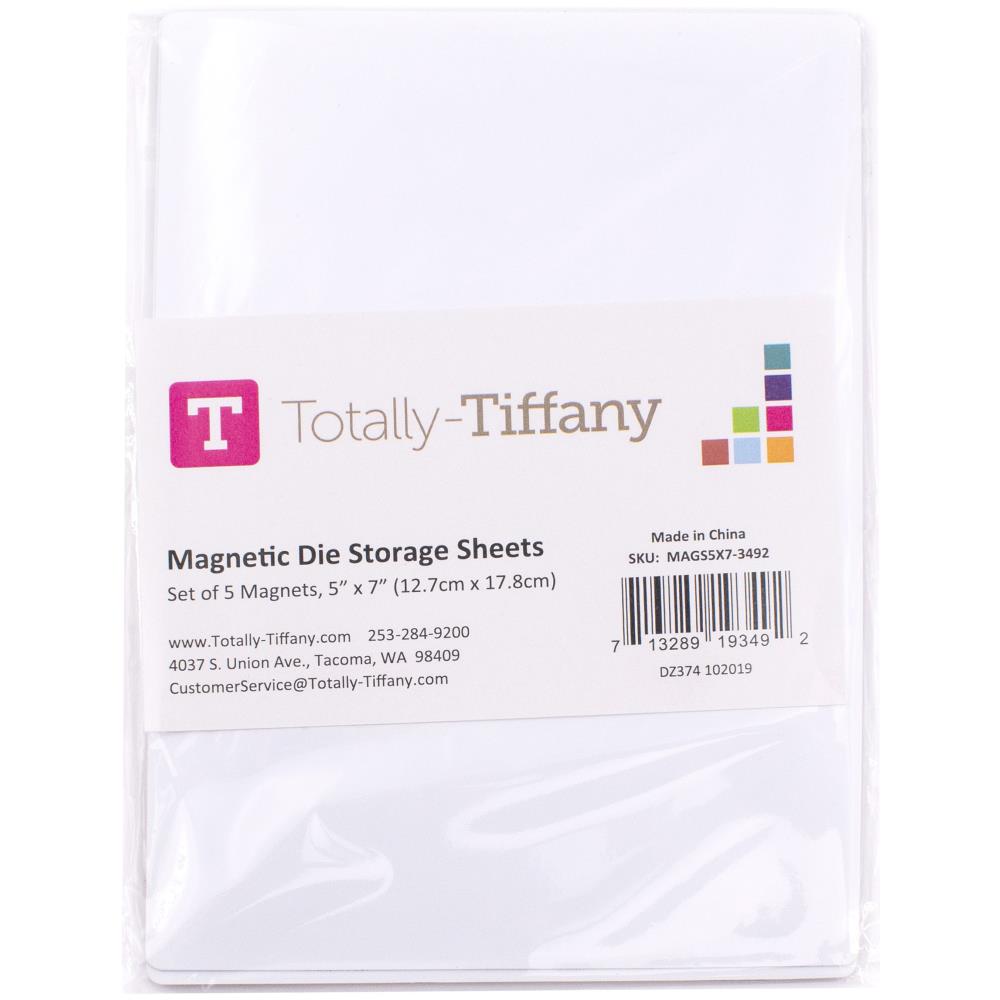 Totally Tiffany 5 x 7 Magnetic Sheets Pack Of 5 mags5x7-3492