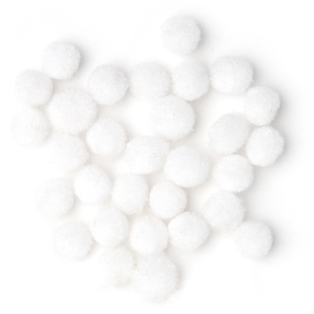 Cousin White Pom Poms 7mm 40000810 product