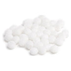 Cousin White Pom Poms 5mm 40000791 side