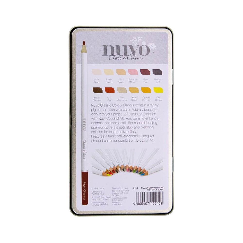 Tonic Hair And Skin Tones Nuvo Classic Color Pencils 515n
