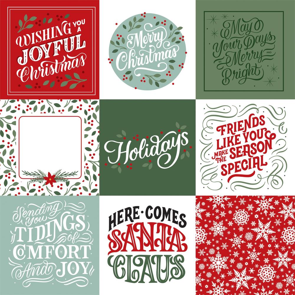 Echo Park Christmas Salutations No. 2 12 x 12 Collection Kit csa289016 Tidings Of Comfort And Joy