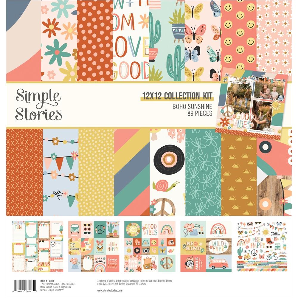 Simple Stories Boho Sunshine 12 x 12 Collection Kit 19900