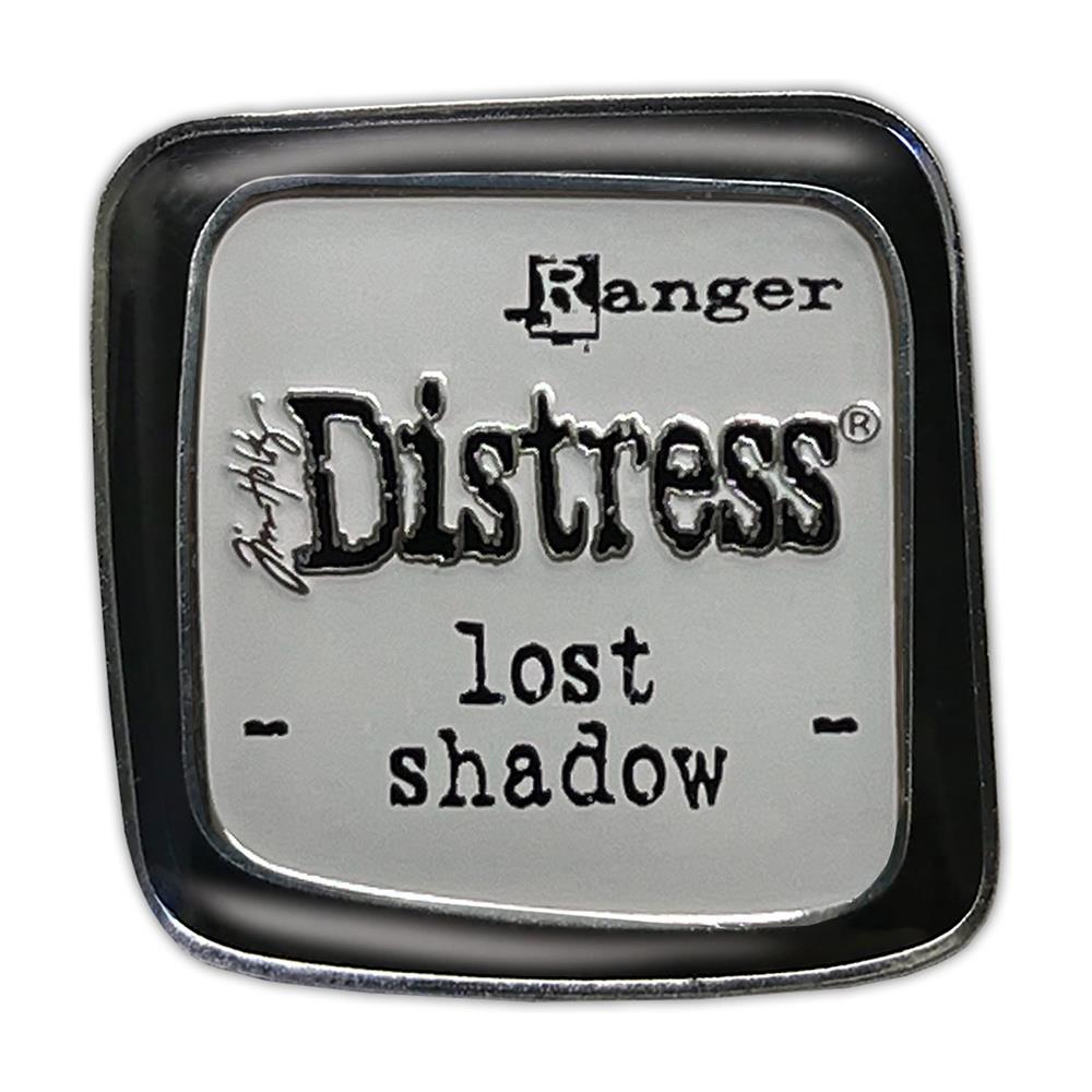 Tim Holtz Distress Enamel Pin Lost Shadow Ranger tdz82767 uncarded white background
