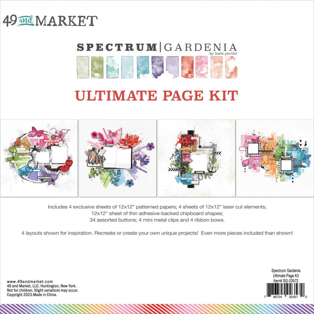 49 and Market Spectrum Gardenia Ulitmate Page Kit SG-23572