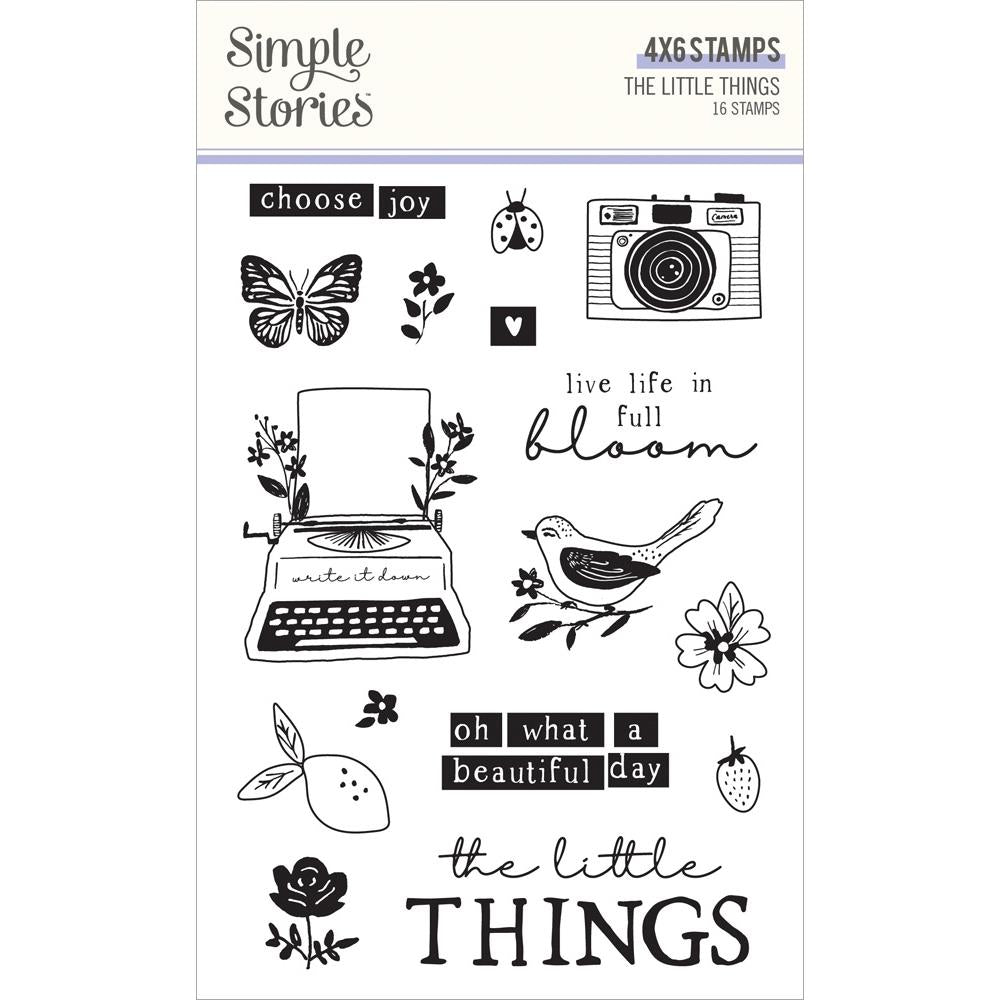 Simple Stories The Little Things Clear Stamps 20216