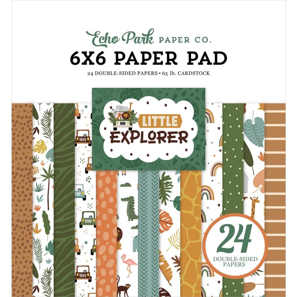 Echo Park Little Explorer 6 x 6 Paper Pad le320023