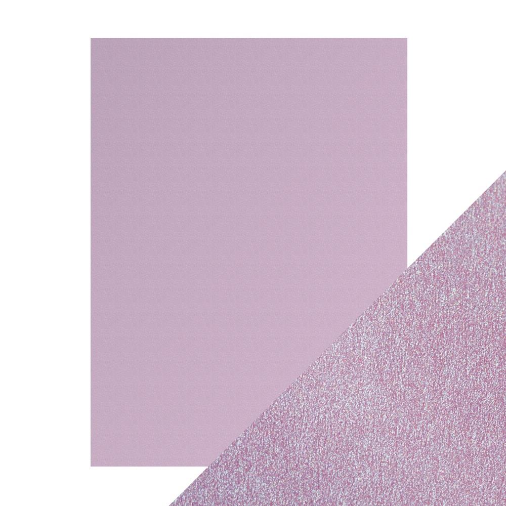 Tonic Gleaming Lilac 8.5 x 11 Pearlescent Cardstock 9534e close up