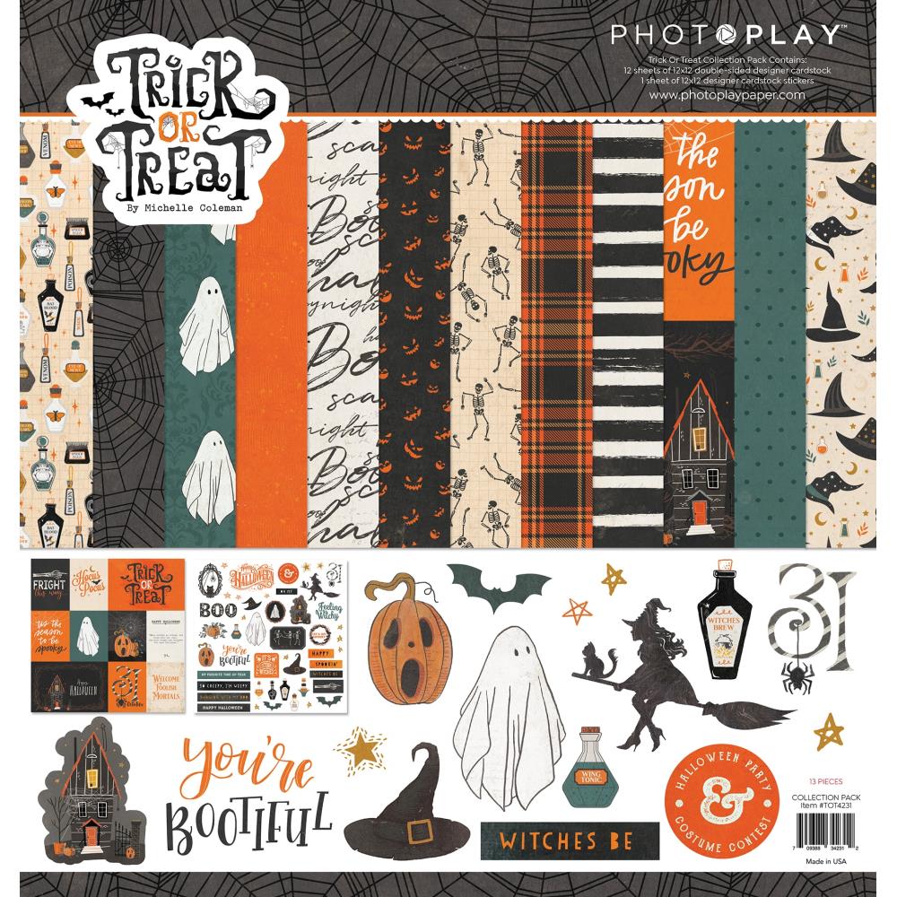 PhotoPlay Trick Or Treat 12 x 12 Collection Kit tot4231