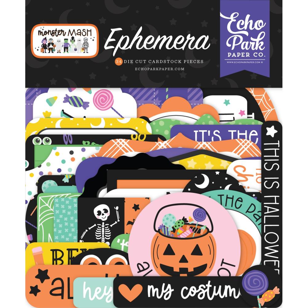 Echo Park Monster Mash Ephemera mm323024