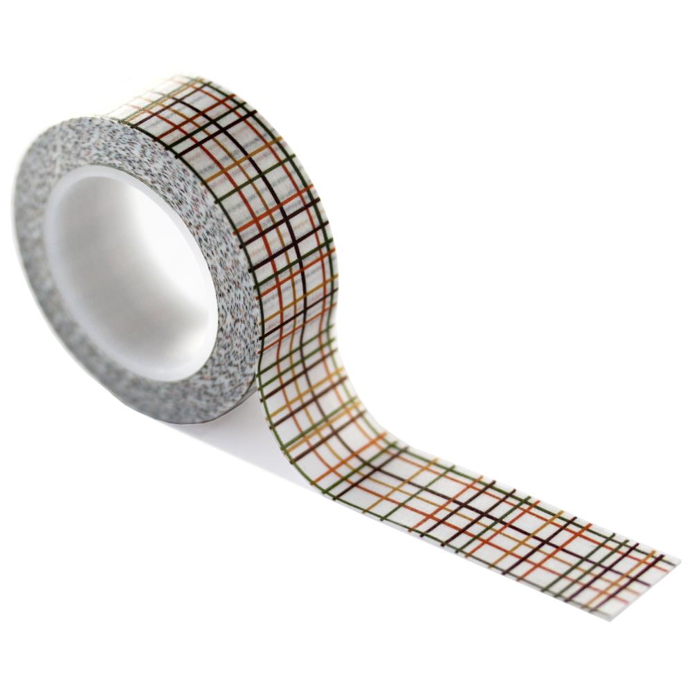 Echo Park Plentiful Plaid Washi Tape lfa225027 View of Product Out of Packaging