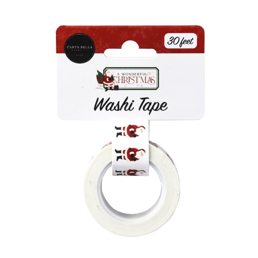 Carta Bella Saint Nick Washi Tape cbawc328026