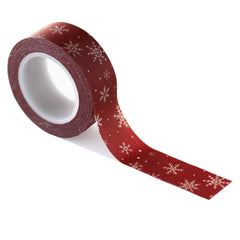 Carta Bella Wonderful Snowflake Days Washi Tape cbawc328027 Product View Out of Package