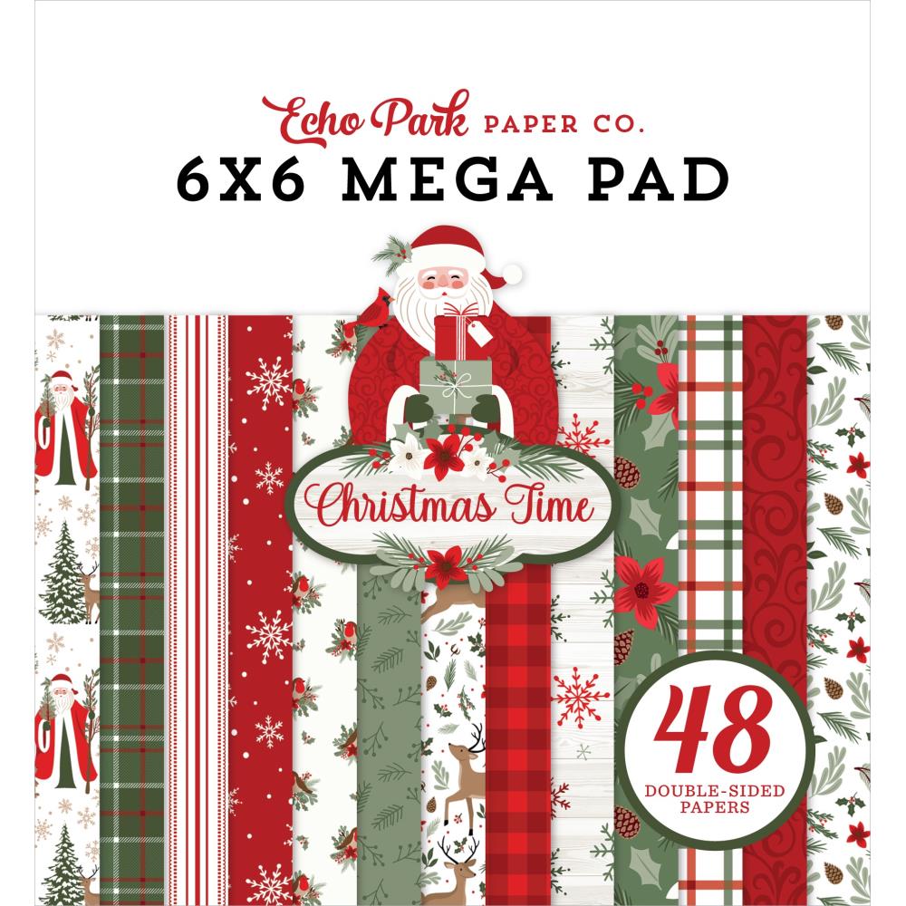 Echo Park Christmas Time 6 x 6 Mega Paper Pack ct330031