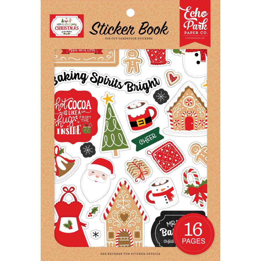 Echo Park Have A Holly Jolly Christmas Sticker Book hjc331029