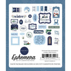 Carta Bella Wintertime Ephemera cbwt334024 back of pack