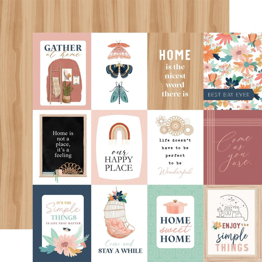 Carta Bella Paper - Gather At Home Collection - 12 x 12 Collection Kit