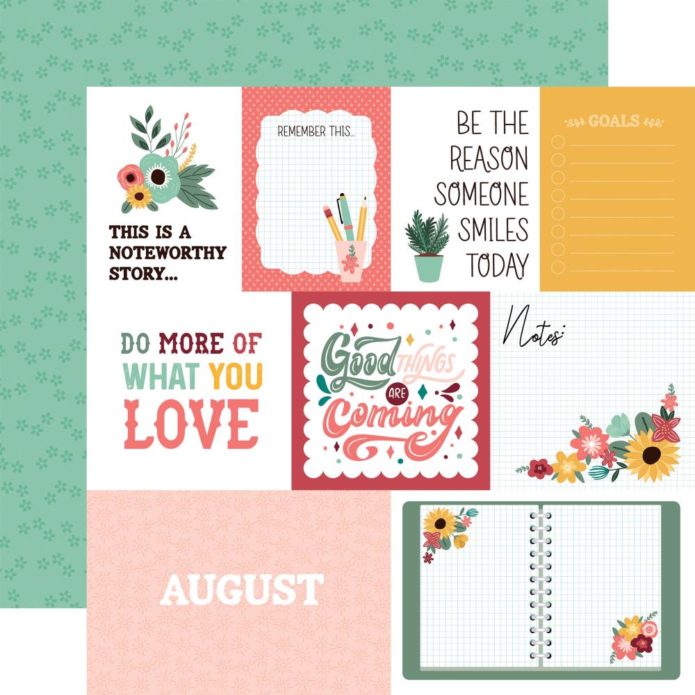 Echo Park Year In Review 12 x 12 Collection Kit yir337016 August
